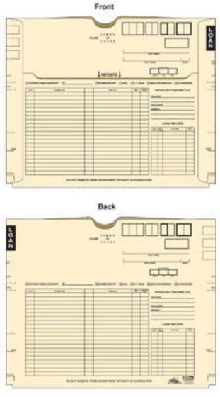 Filepro® Master Jacket, with Pocket 11pt Manila Print 2 Sides 18-1/2"x14-1/2" - 100 per Case