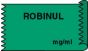 Anesthesia Tape (Removable) Robinul mg/ml 1/2" x 500" - 333 Imprints - Green - 500 Inches per Roll