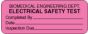 Label Paper Removable Biomedical Engineering 2 1/4" x 7/8", Fl. Pink, 1000 per Roll