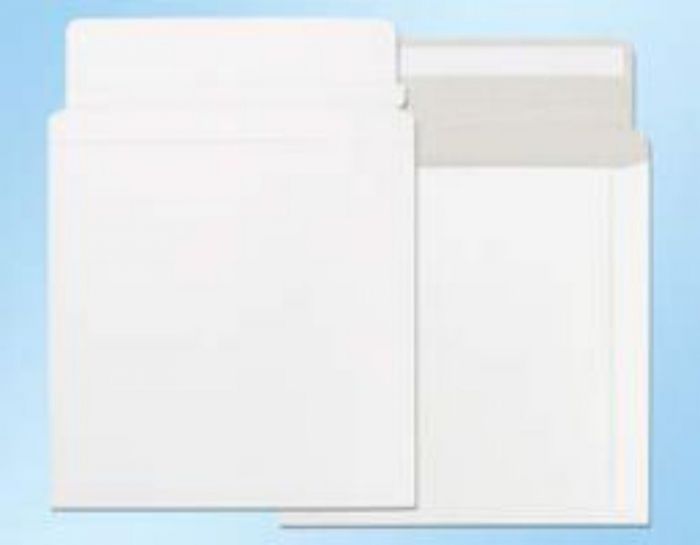 CD/DVD Accessory Self Sealing Mailer Self-seal 18pt White Board 6"x6" White 200 per Box