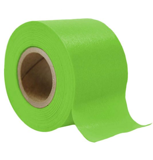 Time Tape® Color Code Removable Tape 1-1/2" x 2160" per Roll - Green