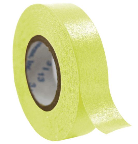 Time Tape® Color Code Removable Tape 1/2" x 2160" per Roll - Chartreuse