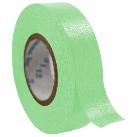 Time Tape® Color Code Removable Tape 1/2" x 500" per Roll - Lime Green