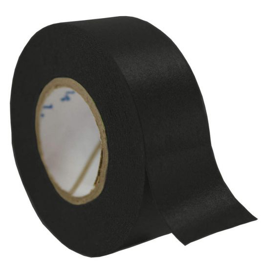 Time Tape® Color Code Removable Tape 3/4" x 500" per Roll - Black