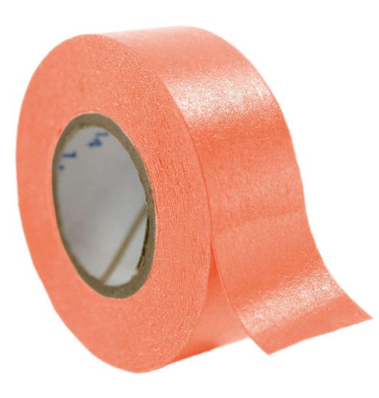 Time Tape® Color Code Removable Tape 3/4" x 500" per Roll - Salmon