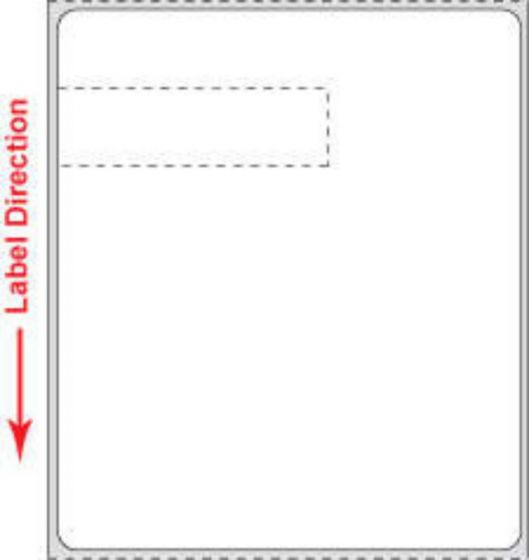 Label VA Direct Thermal Paper Permanent 3" Core 3" x 3-1/2" White 1700 per Roll