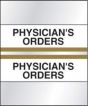 Chart Tab Paper Physicians Orders 1 1/4" x 1 1/2" Gold 100 per Package