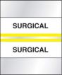 Chart Tab Paper Surgical Surgical 1 1/4" x 1 1/2" Yellow 100 per Package