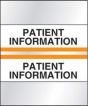 Chart Tab Paper Patient Information 1 1/4" x 1 1/2" Orange 100 per Package