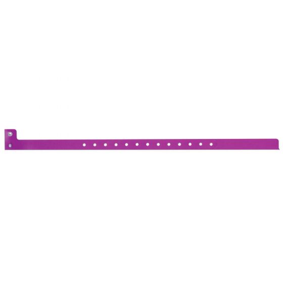 Sentry® SuperBand® Write-On Wristband Poly Clasp Closure 1/2" x 10" Adult/Pediatric Grape, 500 per Box