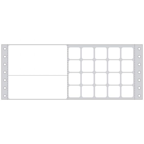 Label Misys/Sunquest Dot Matrix Paper Permanent  8"x3 7/16" White 2000 per Box