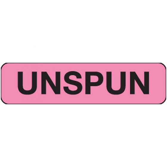 Label Paper Removable Unspun, 1" Core, 1 1/4" x 5/16", Fl. Pink, 760 per Roll