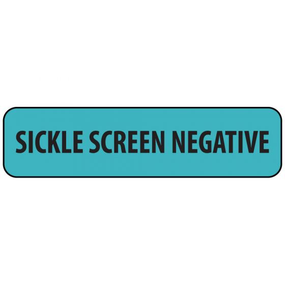 Label Paper Removable Sickle Screen, 1" Core, 1 1/4" x 5/16", Blue, 760 per Roll