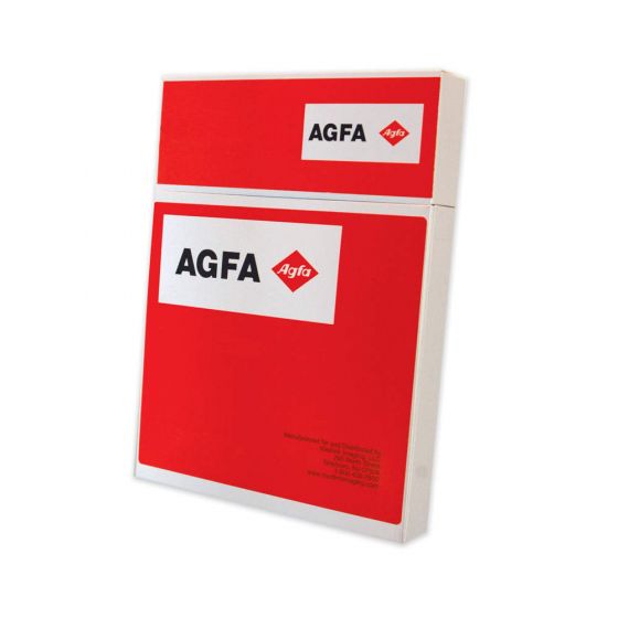 AGFA Radiomat™ X-ray Film Blue Sensitive Full Speed 14" x 17" - 100 per Box