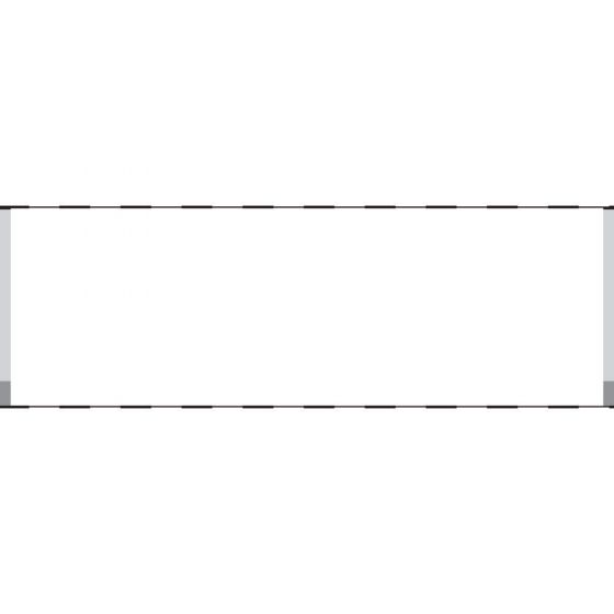 Label VA Direct Thermal Paper Permanent 3" Core 3" X 1" White 5000 per Roll, 2 Rolls per Box