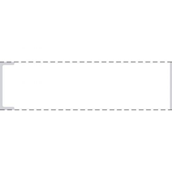 Label Cerner Direct Thermal Paper Permanent 3" Core 3 1"/2"x1 White 5800 per Roll, 2 Rolls per Box