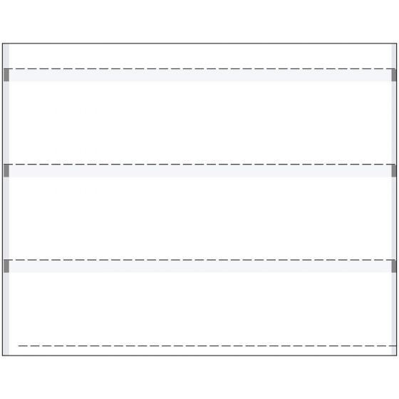 Label Direct Thermal Paper Permanent 3" Core 4"x1" White 5000 per Roll