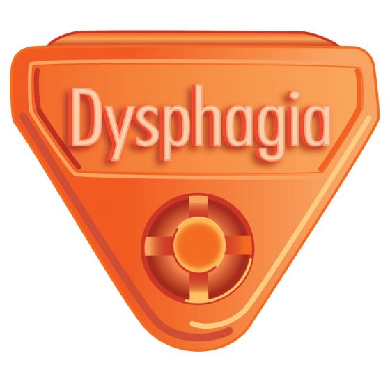 WBCLASP-DS6 - HWB IAS ALERT EMB "DYSPHAGIA" 250PK OR