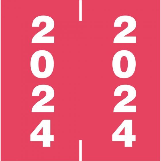 AFV Compatible Color Code Label Year "2024"