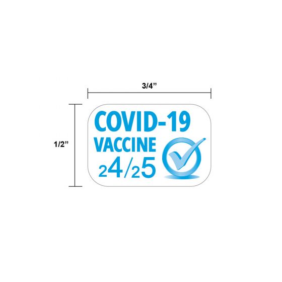 COVID-19 Vaccine 24/25 label