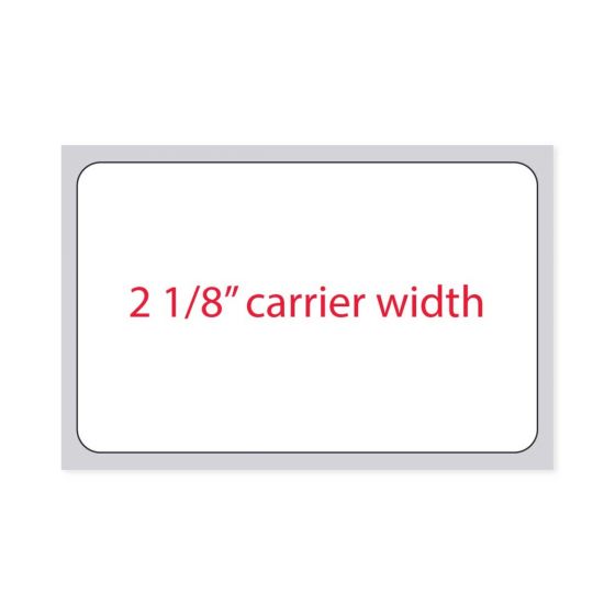 Label Cerner Direct Thermal Paper Permanent 3" Core 2"x1 1/4" White 3000 per Roll, 6 Rolls per Case