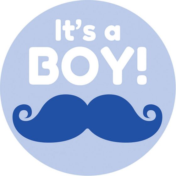 LABEL PEDIATRIC AWARD STICKER, PAPER, REMOVABLE, "IT'S A BOY!", BLUE, 250 PER ROLL