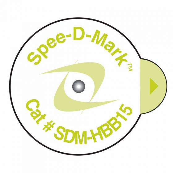 Spee-D-Mark™ Mammography Super-Sticky Nipple Skin Marker, 100 per Box