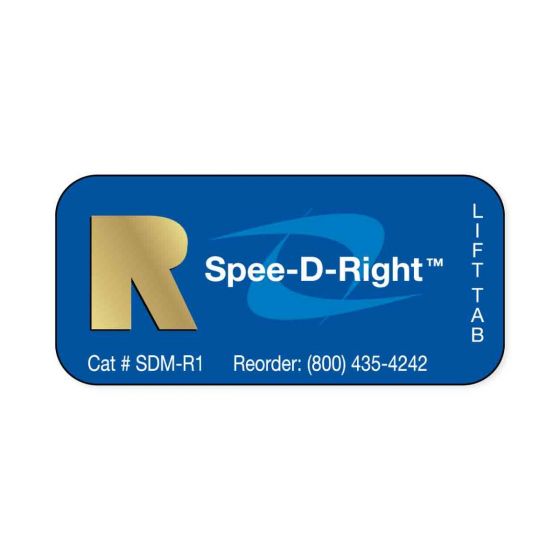 Spee-D-Right™ Radiology Skin Marker, Radiopaque, 100 Per Box, 5/8" Size