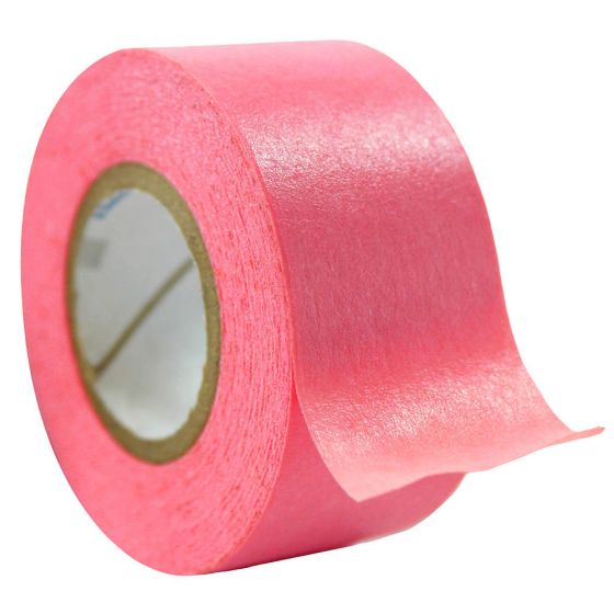 Time Tape® Color Code Removable Tape 1" x 500" per Roll - Rose