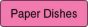 Label Paper Permanent Paper Dishes 1 1/4" x 3/8", Fl. Pink, 1000 per Roll