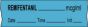 Anesthesia Tape with Date, Time & Initial (Removable) Remifentanil mcg/ml 1/2" x 500" - 333 Imprints - Blue - 500 Inches per Roll