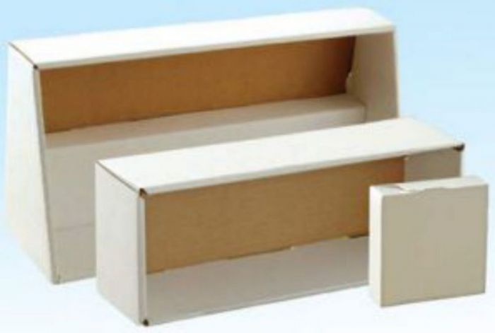 Dispenser 2 Tier Cardboard 8-3/4 x 18 White 1 per Each