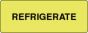 Label Paper Permanent Refrigerate 2" x 3/4", Fl. Yellow, 1000 per Roll