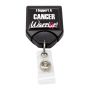 B Reel® "I Support A Cancer Warrior" Badge Reel - Black 25 per Pack