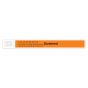 Short Stay® Alert Bands® Tyvek® "Screened" Pre-printed, 1" x 10" Adult/Pediatric Orange, 1000 per Box