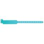 Sentry® SuperBand® Write-On Wristband Poly Clasp Closure 1" x 11-1/2" Adult Aqua, 500 per Box