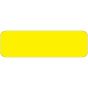 Color Code Label Rectangle 1 5/8" x 7/8" Bright Yellow Paper Permanent - 1000 per Roll