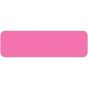 Color Code Label Rectangle 2 1/4" x 7/8" Fl. Pink Paper Permanent - 1000 per Roll