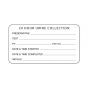 Lab Communication Label (Paper, Permanent) 24 Hour Urine  3"x1 5/8" White - 1000 per Roll