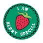 LABEL PEDIATRIC AWARD STICKER PAPER PERMANENT I AM BERRY SPECIAL GREEN 250 PER ROLL