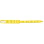 Soft-Lock® Insert Wristband Vinyl 1" x 13" Adult Yellow, 250 per Box