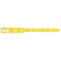 Soft-Lock® Insert Wristband Vinyl 1" x 11" Adult/Pediatric Yellow, 250 per Box