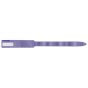 Soft-Lock® Insert Wristband Vinyl 1" x 11" Adult/Pediatric Purple, 250 per Box