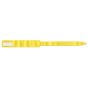 Soft-Lock® Insert Wristband Vinyl 1" x 13" Adult Yellow, 250 per Box