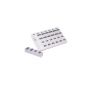 Large Medi-Chest Pill Box Plastic 9-3/8" x 5-3/4" x 1-1/8" White - 1 Each