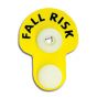 Ident-Alert® Alert Bands® Clasp Poly "Fall Risk" Pre-Printed, State Standardization Adult/Pediatric Yellow - 240 per Box