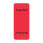 Ident-Alert® Color Coded Wraps, Allergy - Red, 250 Wraps per Box