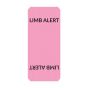 Ident-Alert® Color Coded Wraps, Limb Alert - Pink, 250 Wraps per Box