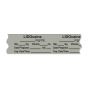 Anesthesia Tape, with Expiration Date, Time & Initial (Removable), "Lidocaine mg/ml" 3/4" x 500", Gray - 333 Imprints - 500 Inches per Roll