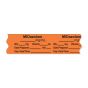 Anesthesia Tape, with Expiration Date, Time & Initial (Removable), "Midazolam mg/ml" 3/4" x 500", Orange, - 333 Imprints - 500 Inches per Roll